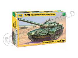 Склеиваемая пластиковая модель Советский танк Т-72А. Масштаб 1:35