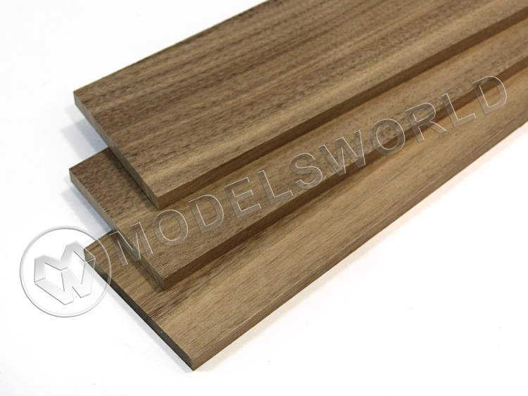 Плашка 6x50x500, орех - фото 1