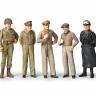 Фигуры знаменитые генералы II МВ, 10 фигур. Масштаб 1:48