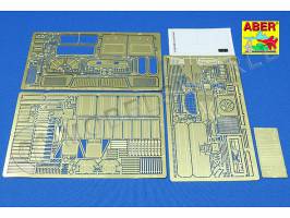 Фототравление для GMC 2½ ton U.S. cargo truck - otwarta cabin. Масштаб 1:35