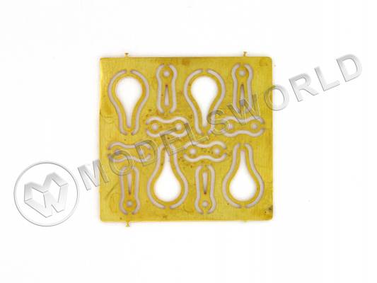 Вант-путенсы цепь, 3.5 мм, латунь, 4 шт