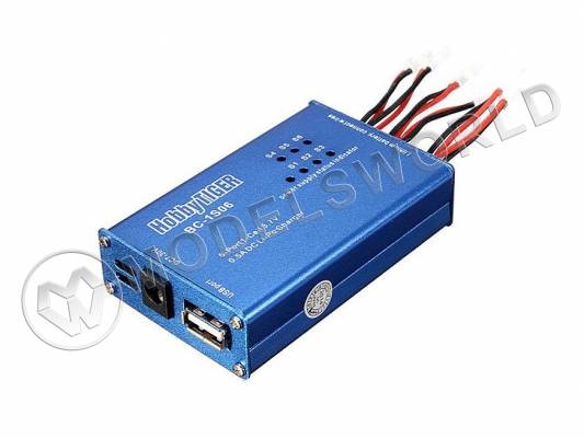 Зарядное устройство HobbyTiger BC-1S06, 1S Li-Po, 6x500mAh