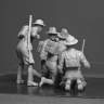 Фигуры Гуркхские стрелки (1944), (4 фигуры). Масштаб 1:35