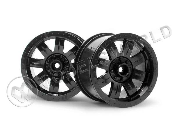Диски монстр 1/8 - RINGZ BLACK (83X56 мм | HEX14 мм), 2 шт - фото 1