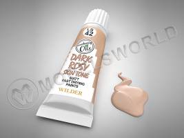 Масляная краска темный розовый телесный, 20 мл