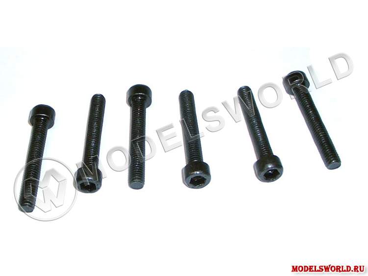 Винт M6*40, 6 шт, Round column inner hex.screw. - фото 1