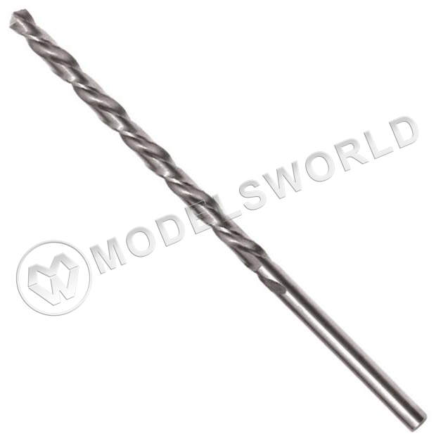 Сверло спиральное Р6М5, d-1.7 мм, 1 шт - фото 1