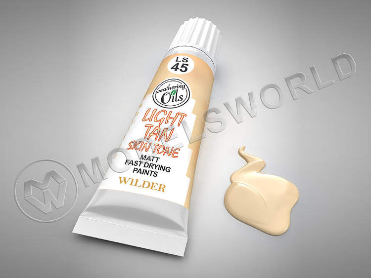 Масляная краска светлый загорелый телесный, 20 мл - фото 1