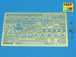 Фототравление для Schwere Spahwagen (Heavy Armoured Wagon). Масштаб 1:35