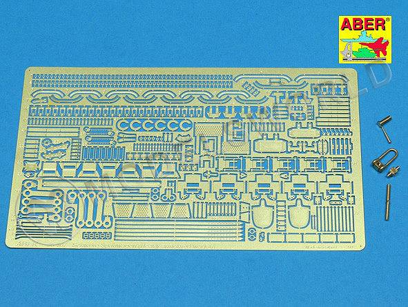 Фототравление для Schwere Spahwagen (Heavy Armoured Wagon). Масштаб 1:35 - фото 1