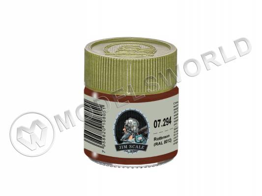 Спиртовая краска Jim Scale Rotbraun (RAL 8012), 10 мл