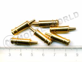 Макет пушки, латунь, 17 мм, 2 шт