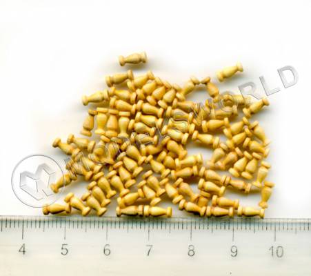 Пиллерсы, самшит, 6 мм, 10 шт