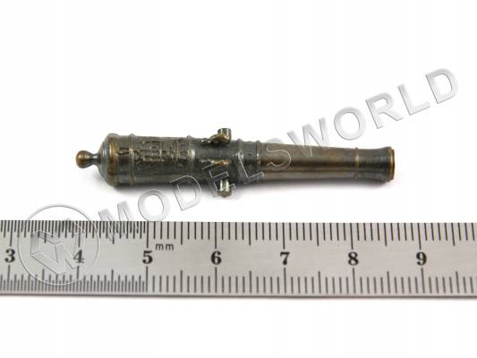 Пушка Испанского образца, полностью обработанная, 47.5 мм., с декором