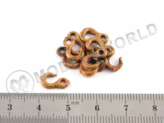 Гак. Отливка. Длинна 11 мм, 10 шт