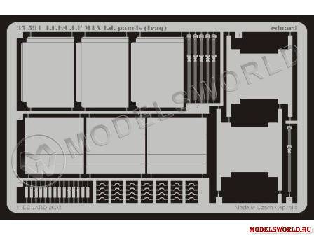 Фототравление 1:35 для модели M-1A1 I.F.F./C.I.F. i.d. panels (Iraq)