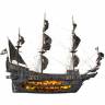 Набор для постройки модели корабля FLYING DUTCHMAN (ЛЕТУЧИЙ ГОЛЛАНДЕЦ) с подсветкой и основанием. Масштаб 1:50