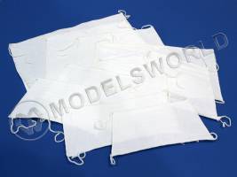 Комплект парусов для модели корабля HMS UNICORN (SM11). Масштаб 1:75