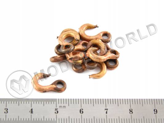 Гак. Отливка. Длинна 15.0 мм, 10 шт