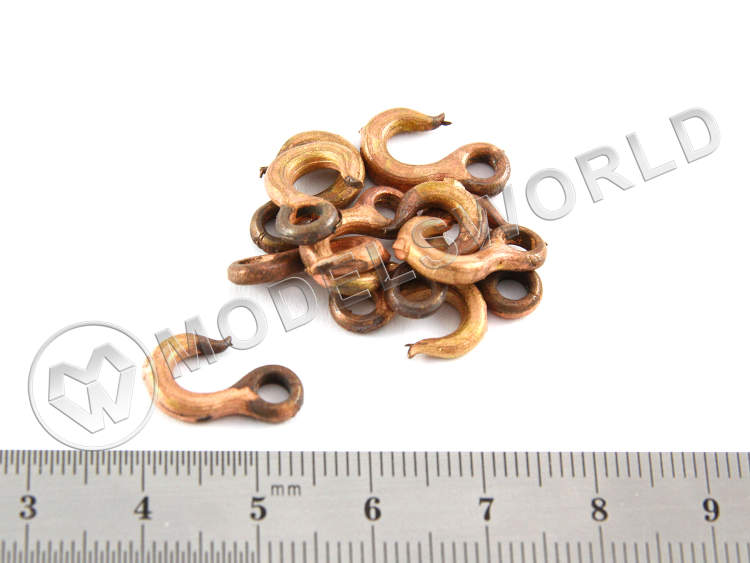 Гак. Отливка. Длинна 15.0 мм, 10 шт - фото 1