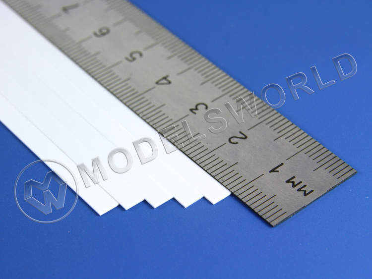 Полоска пластиковая 0.38х4.0 мм, 10 шт - фото 1