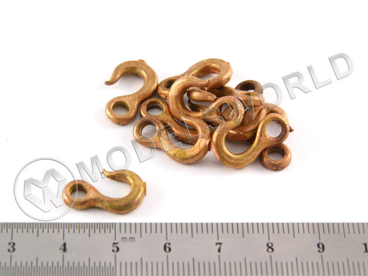 Гак. Отливка. Длинна 17.0 мм, 10 шт - фото 1