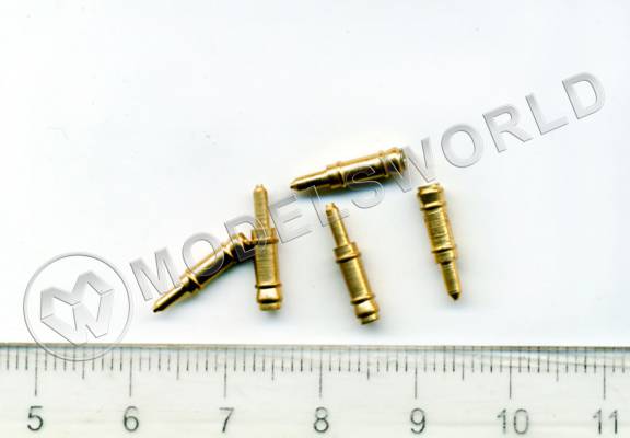 Макет пушки, латунь, 8 мм, 2 шт