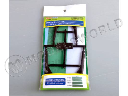 Шкурник Master Tools (2 размера), шлифовальные полоски в комплекте