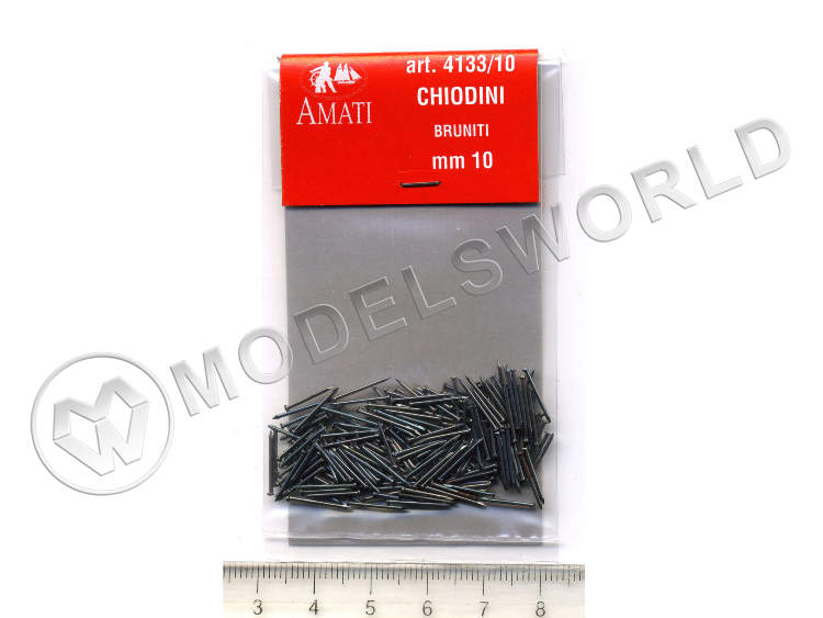 Гвоздь, черненый, 10 мм, 200 шт - фото 1