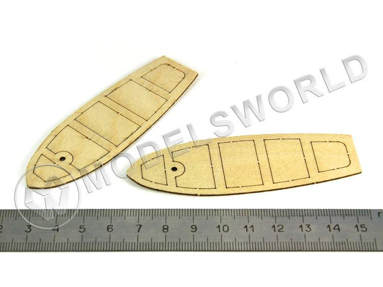 Вставка для шлюпки, 30х90, дерево, 2 шт. - фото 1