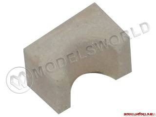 Набор кирпичей №2 с вырезом, масштаб 1:20, 50 шт.