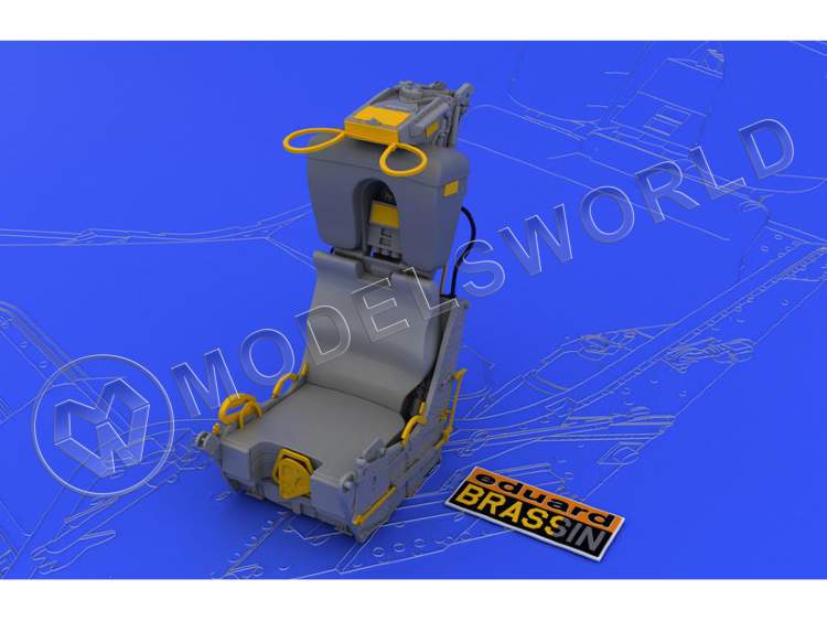 Дополнение 1:48 для F-4C/D/E/F/G кресло, Hasegawa. Масштаб 1:48 - фото 1