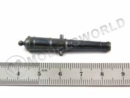 Пушка. Полностью обработанная, 46 мм., без декора, 2 шт