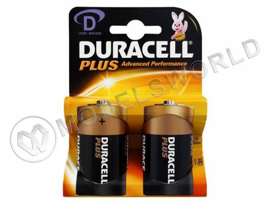 Батарейка Duracell LR-20, 2 шт