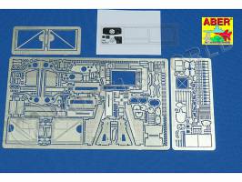 Фототравление для German Nebelkraftwagen Sd.Kfz. 11/4 - Vol. 1 - basic. Масштаб 1:35