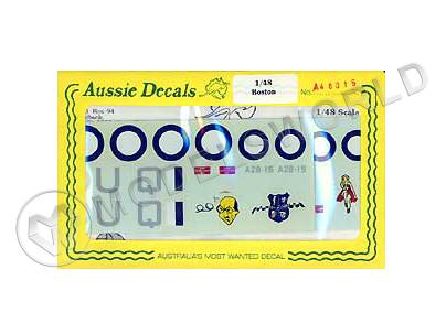 Декаль Boston. Масштаб 1:48