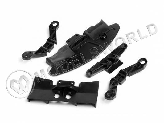 Детали бампера, опоры стоек кузова