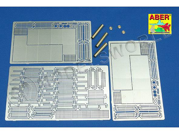 Фототравление для German Nebelkraftwagen Sd.Kfz. 11/4 - vol. 2 - additional set - ammo boxes. Масштаб 1:35 - фото 1