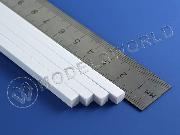 Полоска пластиковая 4.8х4.8 мм, 4 шт - фото 1