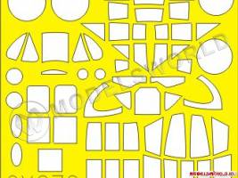 Набор окрасочных масок для Boston Mk.III, MPM. Масштаб 1:72