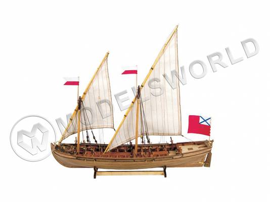 Набор для постройки модели «ДУББЕЛЬ ШЛЮПКА». Масштаб 1:72