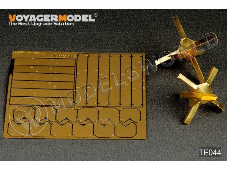 Фототравление Barricades. Масштаб 1:35 - фото 1