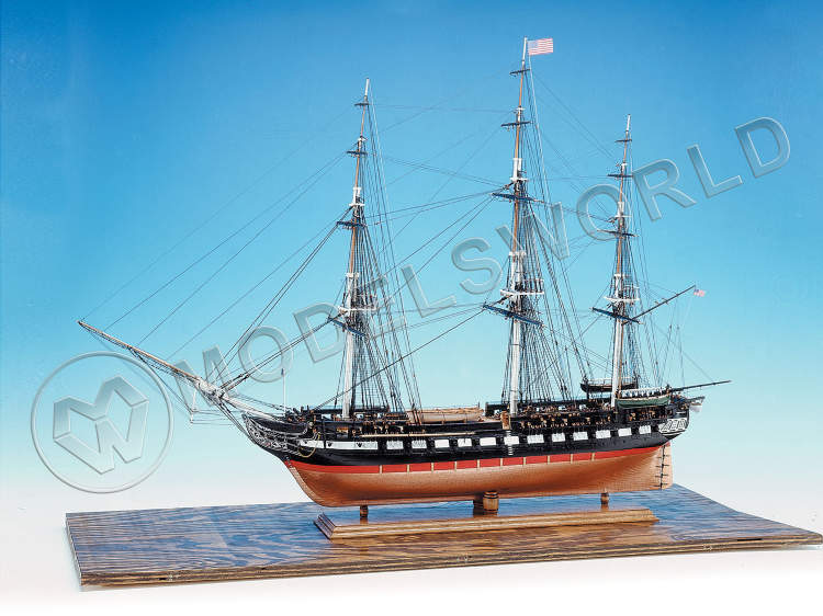 Набор для постройки модели корабля USS CONSTITUTION. Масштаб 1:76 - фото 1