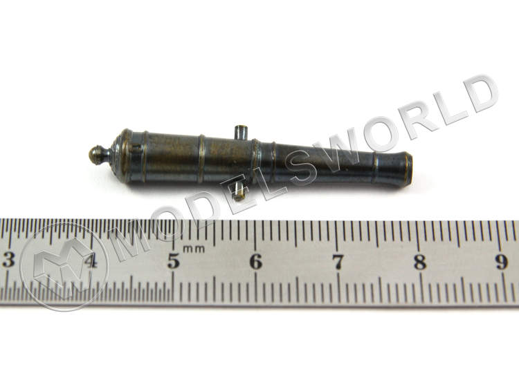 Пушка. Полностью обработанная, 41 мм., без декора, 2 шт - фото 1