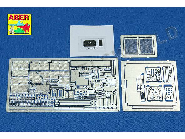 Фототравление для US Tank Destroyer M-10 -vol. 2 - interior. Масштаб 1:35 - фото 1
