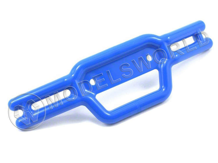 Передний усиленный бампер (синий) RPM 1/10 - фото 1