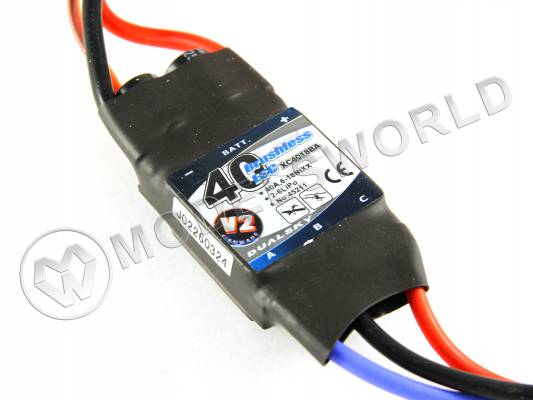Электронный регулятор скорости DUALSKY XC4015BA ESC 40A, 2-6 банок