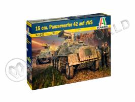 Склеиваемая пластиковая модель  Бронеавтомобиль 15 cm Panzerwerfer 42 auf sWS. Масштаб 1:35