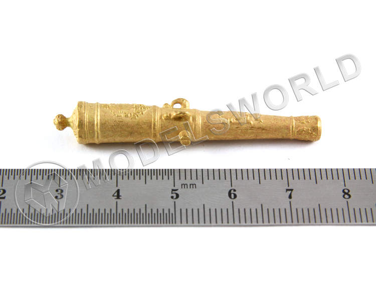 Пушка Французского образца, необработанная, 48.5 мм., с декором 2 шт - фото 1