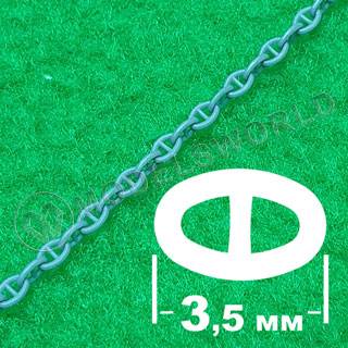 Якорная цепь с контрфорсами 3,5 мм, длина 300 мм - фото 1